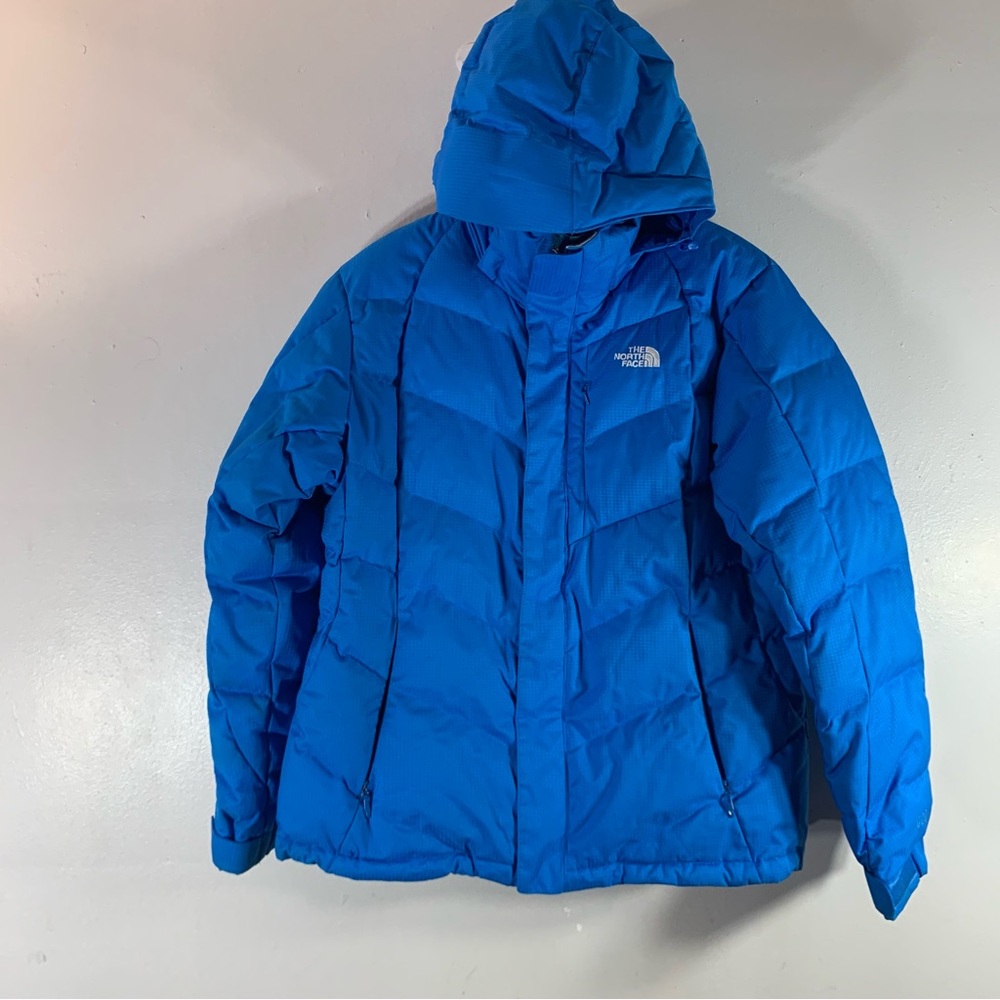The North Face Women's Electric Blue Hooded Ski Jacket